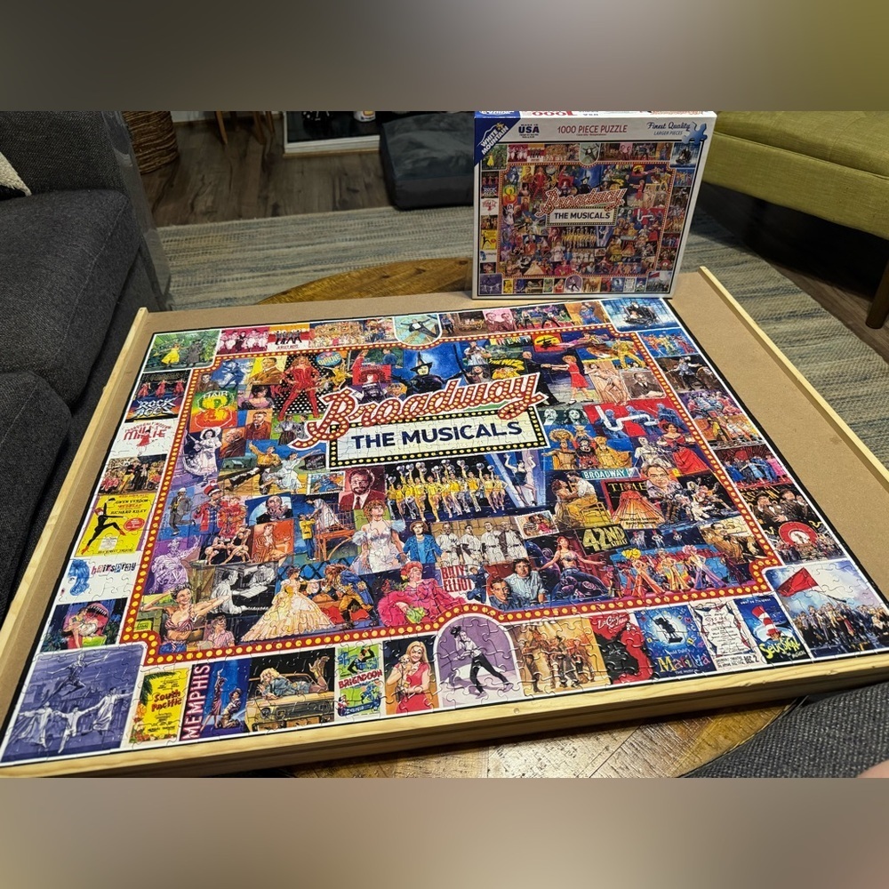 Broadway The Musicals Jigsaw Puzzle - Colorful Design